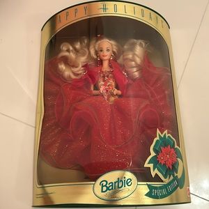 LIMITED EDITION 1993 Holiday Barbie Happy Holidays-Special Edition